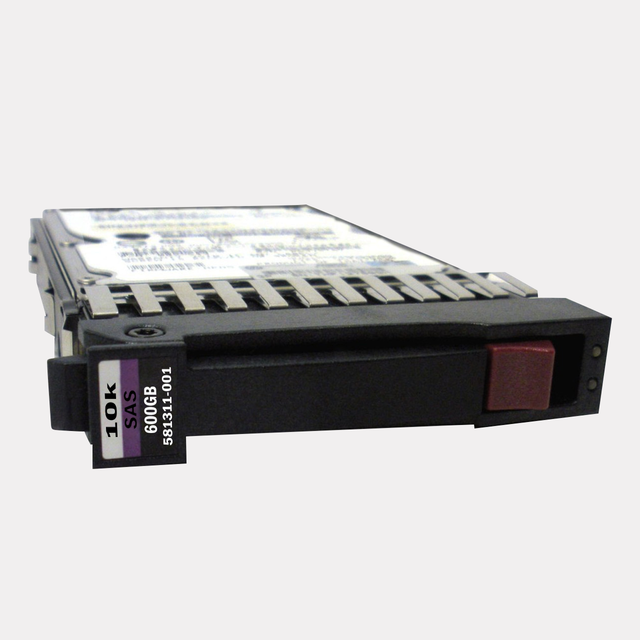 HPE 597609-003 600GB 10kRPM 2.5in SAS-6G Enterprise G4-G7 HDD